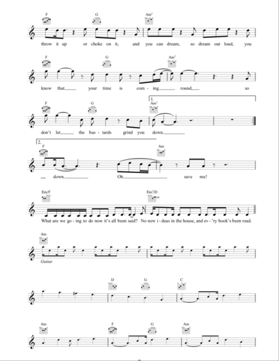 Acrobat Piano scores gallery preview page 2