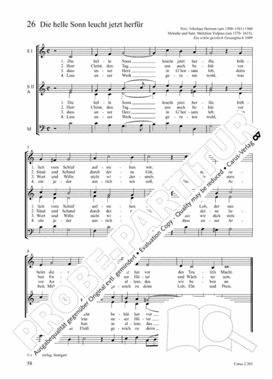 Loreley. Folk songs for choir (Loreley. Volkslieder fur Chor) Choir scores gallery preview page 65