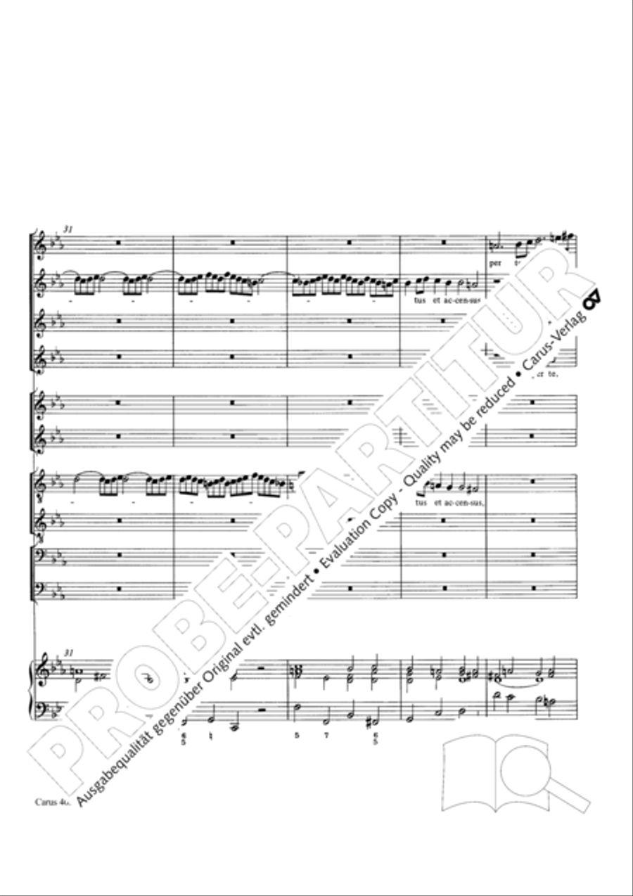 Stabat mater Choir scores gallery preview page 73