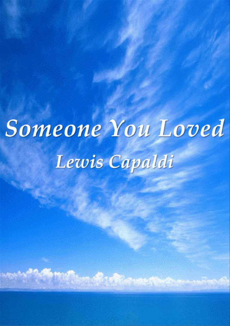 Someone You Loved Piano Solo scores gallery preview page 1