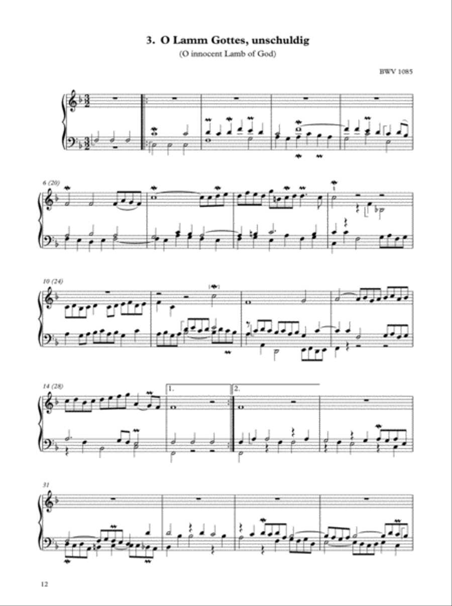 Oxford Bach Books for Organ: Manuals Only, Book 2 Organ scores gallery preview page 4
