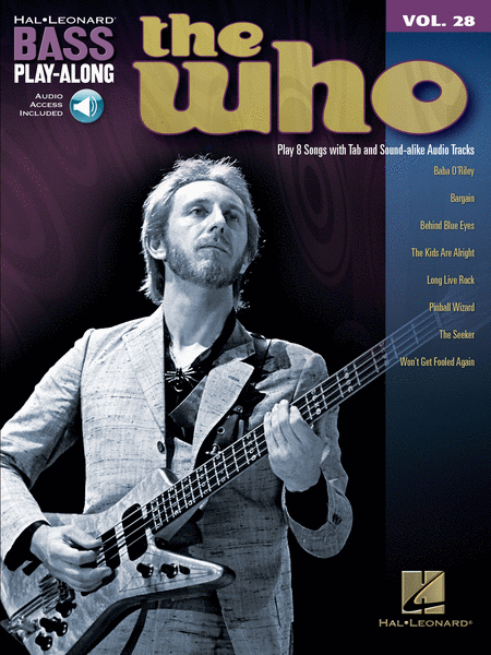 The Who (Bass Play-Along Volume 28)