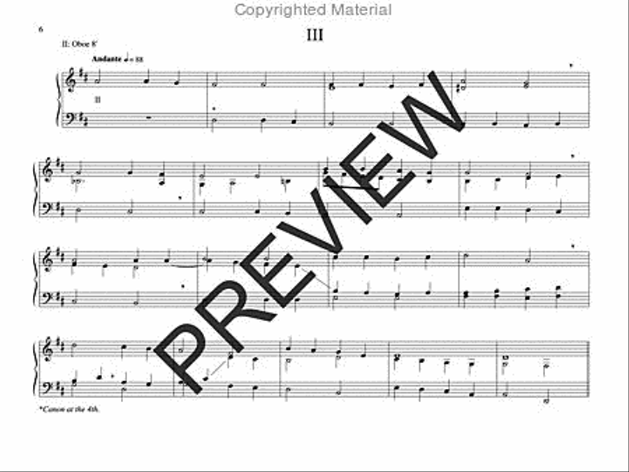 Variations on a Polish Hymn for Organ Organ Solo scores gallery preview page 5