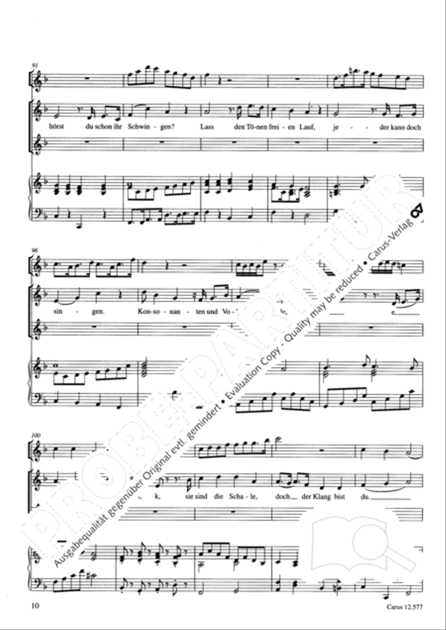 Komm in unsern Kinderchor 2-Part scores gallery preview page 11