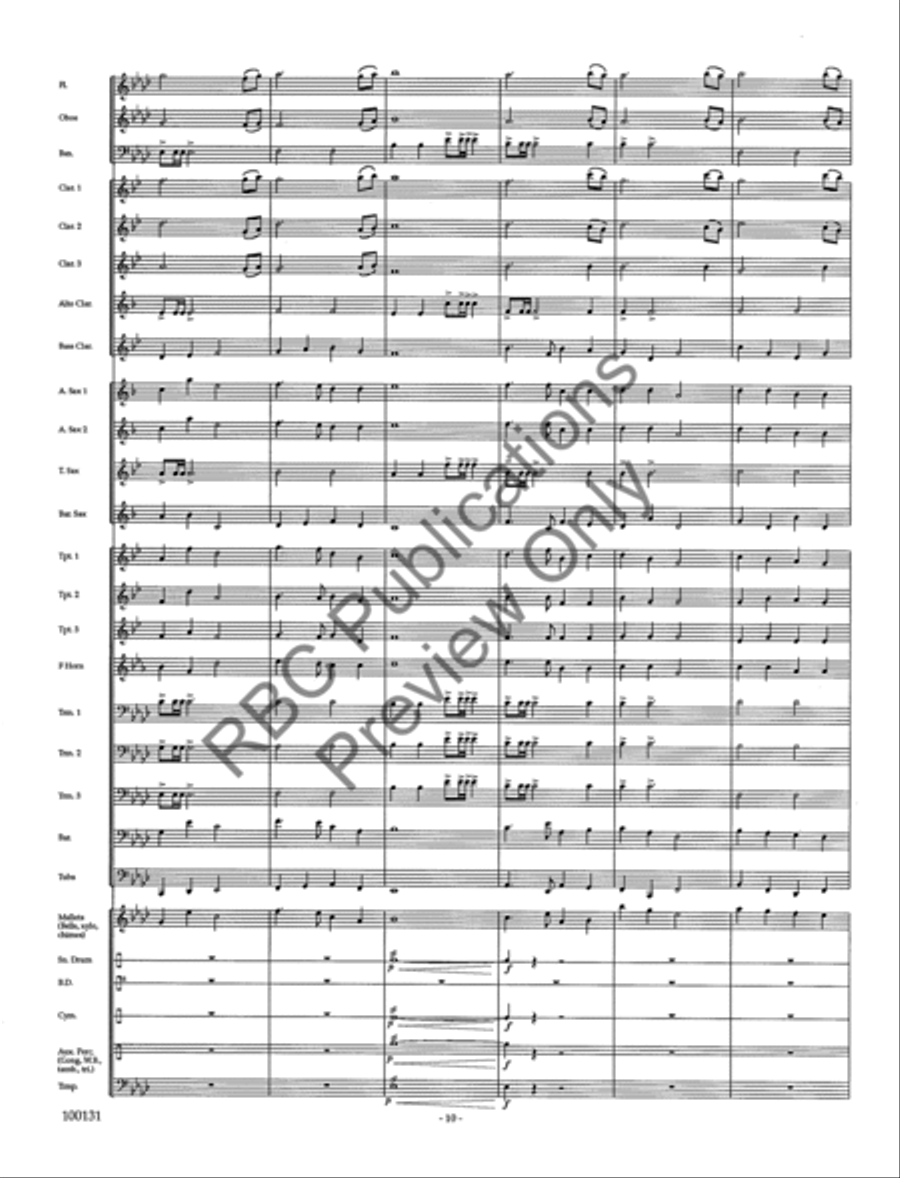 Windsor Castle Concert Band scores gallery preview page 13