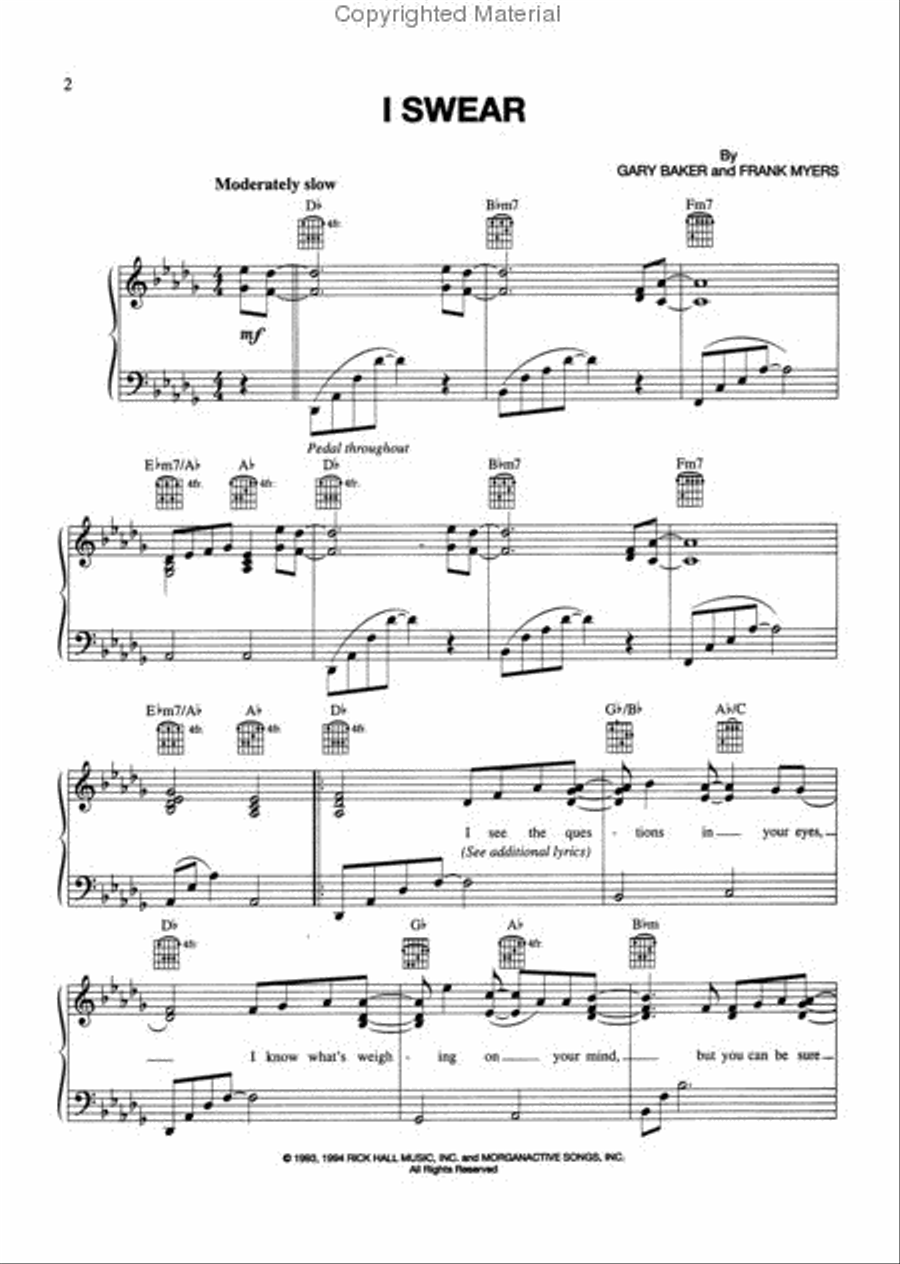 I Swear I Swear Small Ensemble scores gallery preview page 2