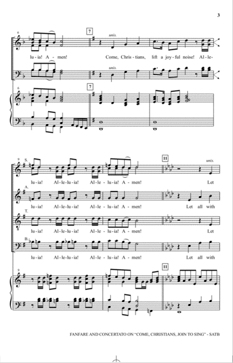Fanfare And Concertato On 