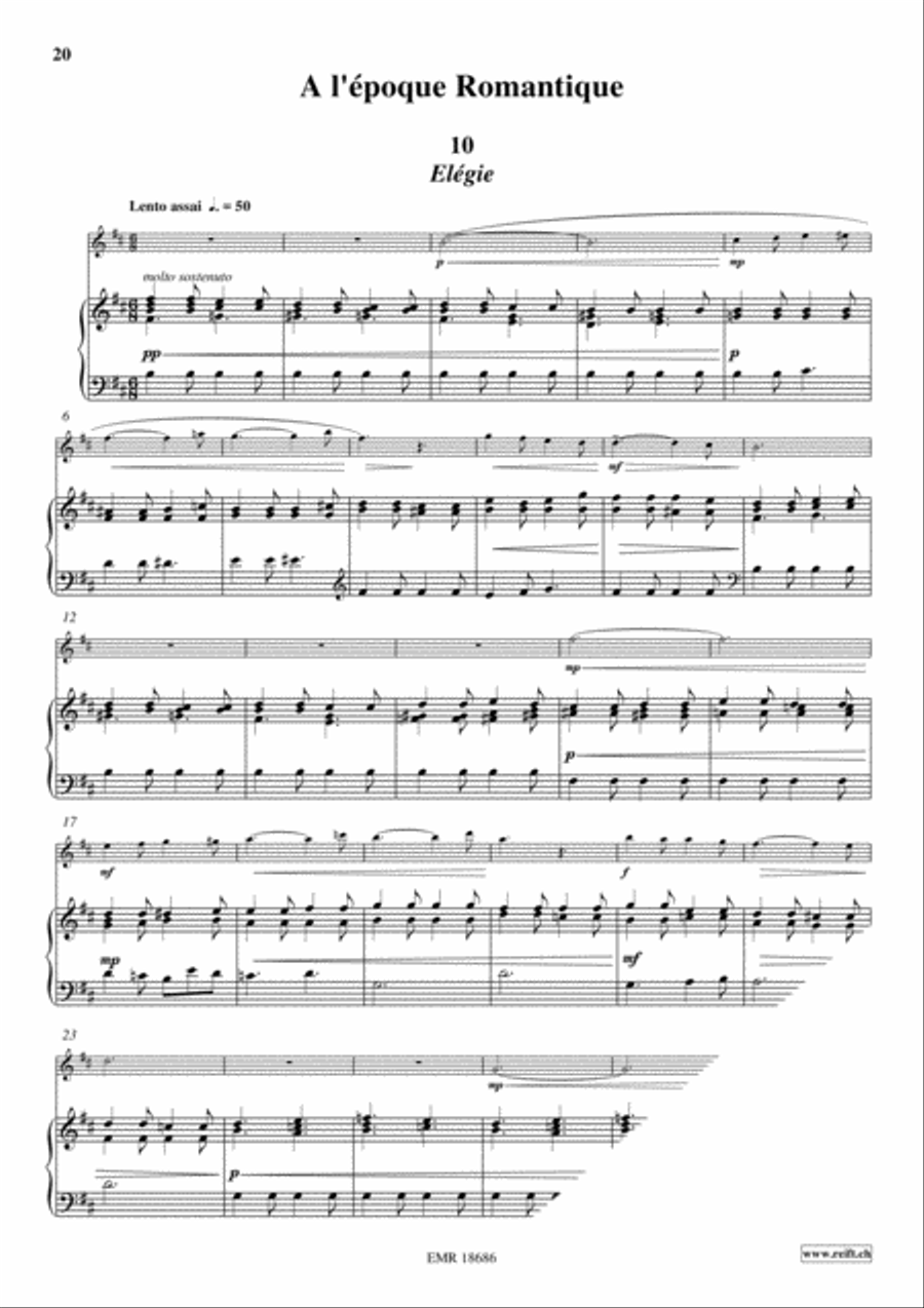 Au Fil Du Temps Violin scores gallery preview page 13