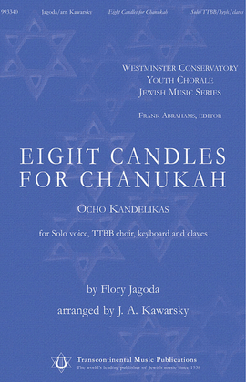 Book cover for Eight Candles for Chanukah
