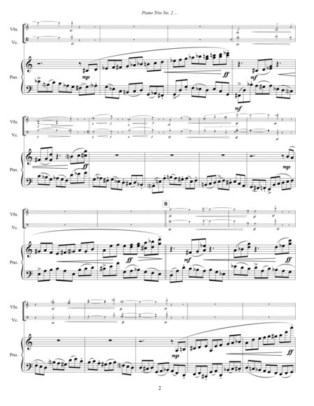 Piano Trio No. 2 ... Shosty-Bach Suite (2012, rev. 2013) piano
