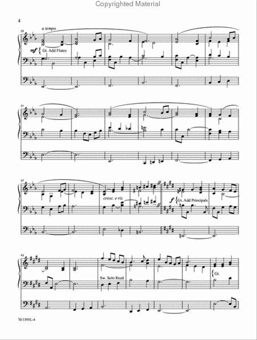 In the Upper Room In the Upper Room Organ Solo scores gallery preview page 3