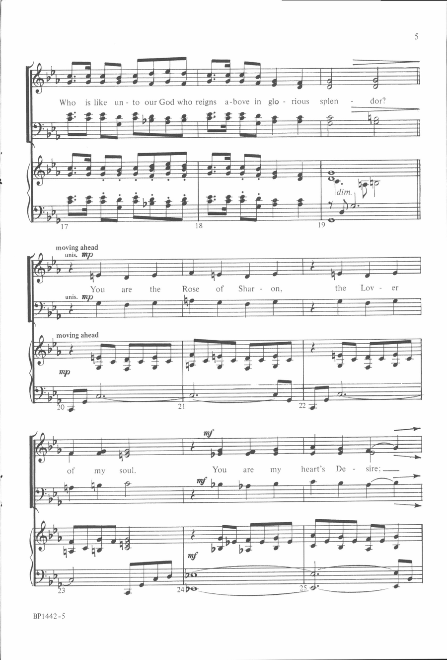 This Is the Day the Lord Has Made 4-Part scores gallery preview page 4