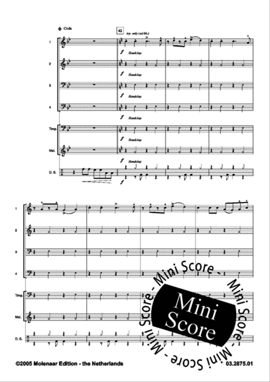 Jamaican Sun Concert Band scores gallery preview page 9