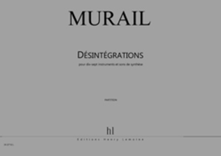 Book cover for Desintegrations