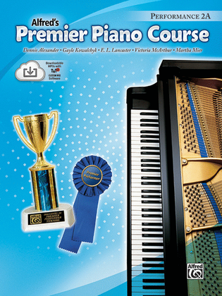 Book cover for Premier Piano Course Performance, Book 2A