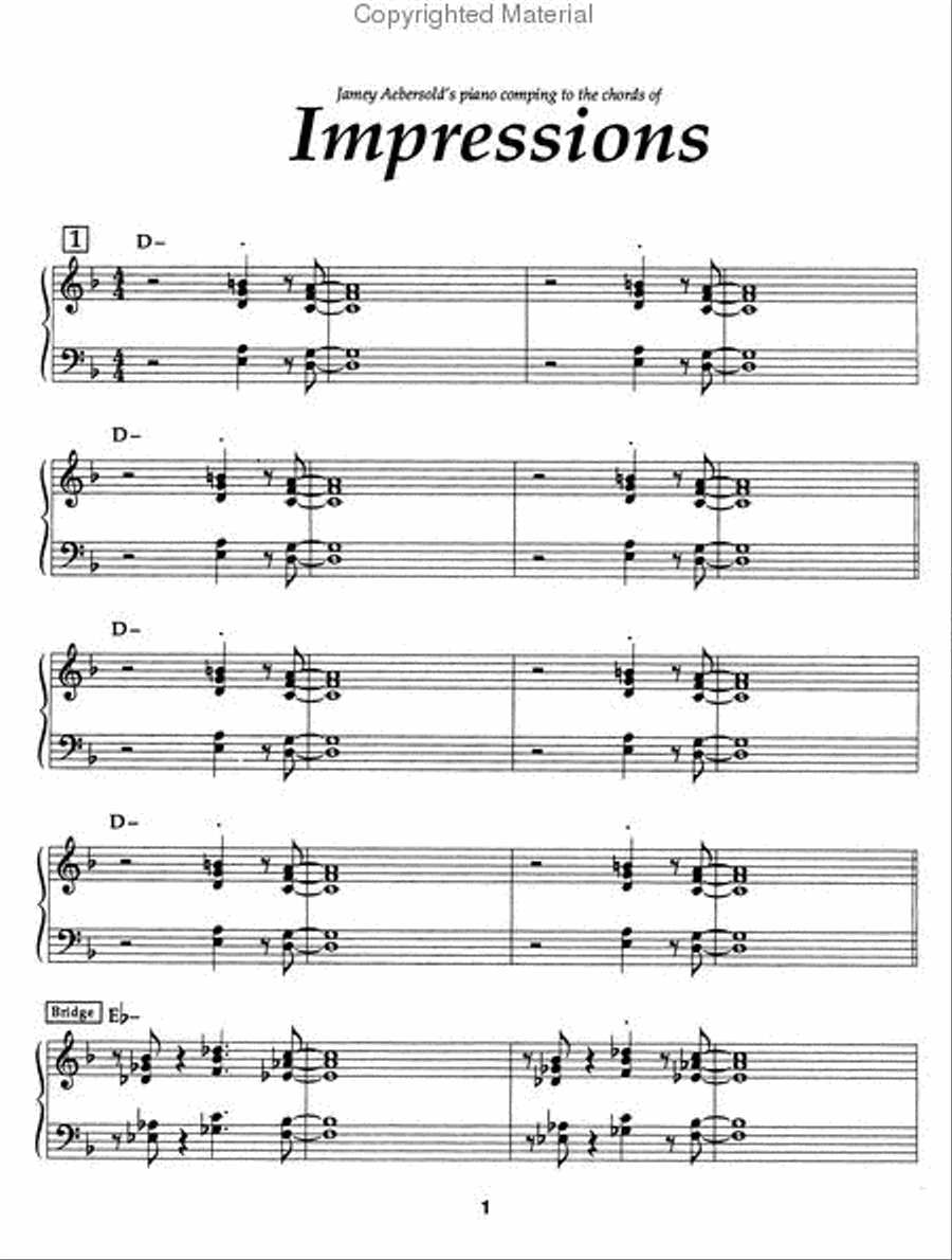 Jazz Piano Voicings - Volume 54 