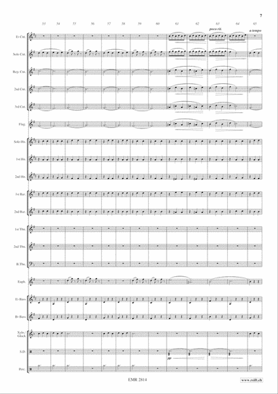 The Skaters' Waltz Brass Band scores gallery preview page 8