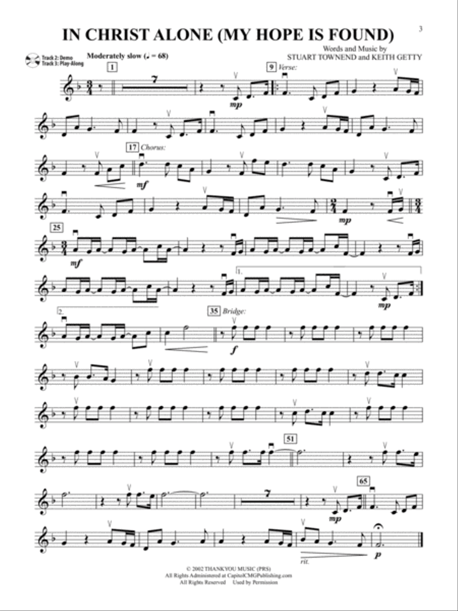 Top Christian Hits Instrumental Solos for Strings String Orchestra scores gallery preview page 3