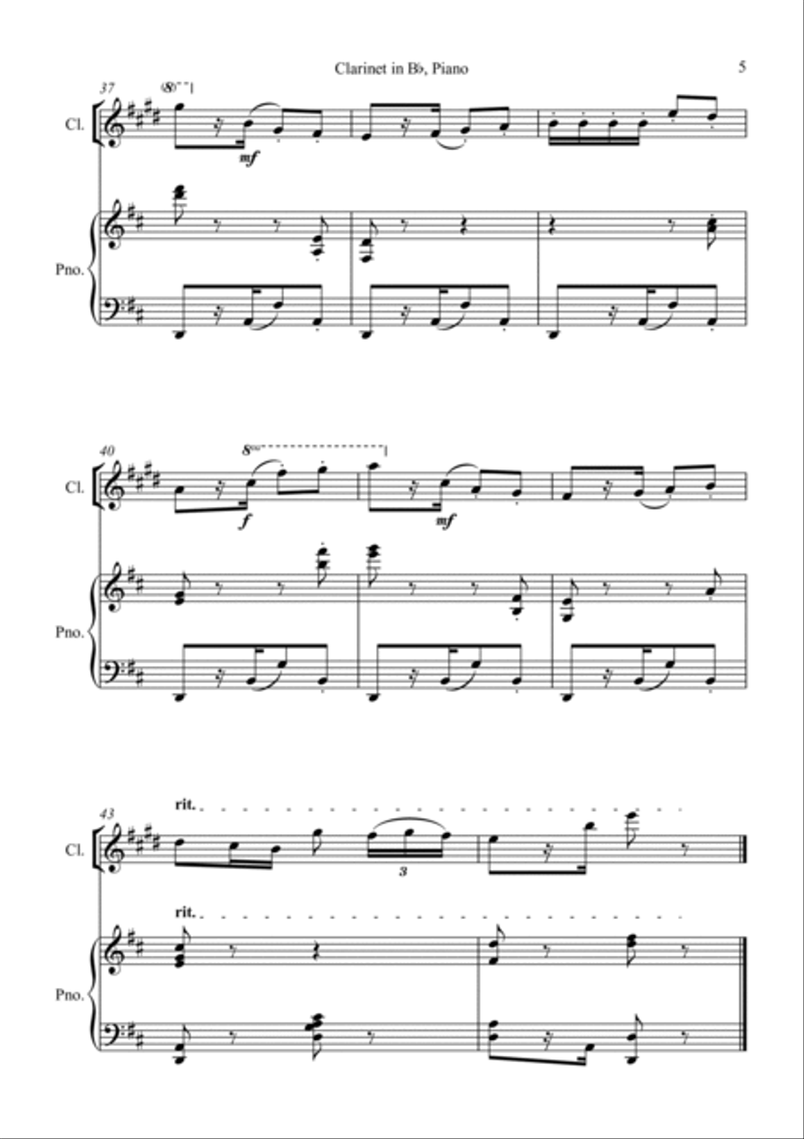 Habanera (from Carmen) Habanera (from Carmen) B-Flat Clarinet scores gallery preview page 5
