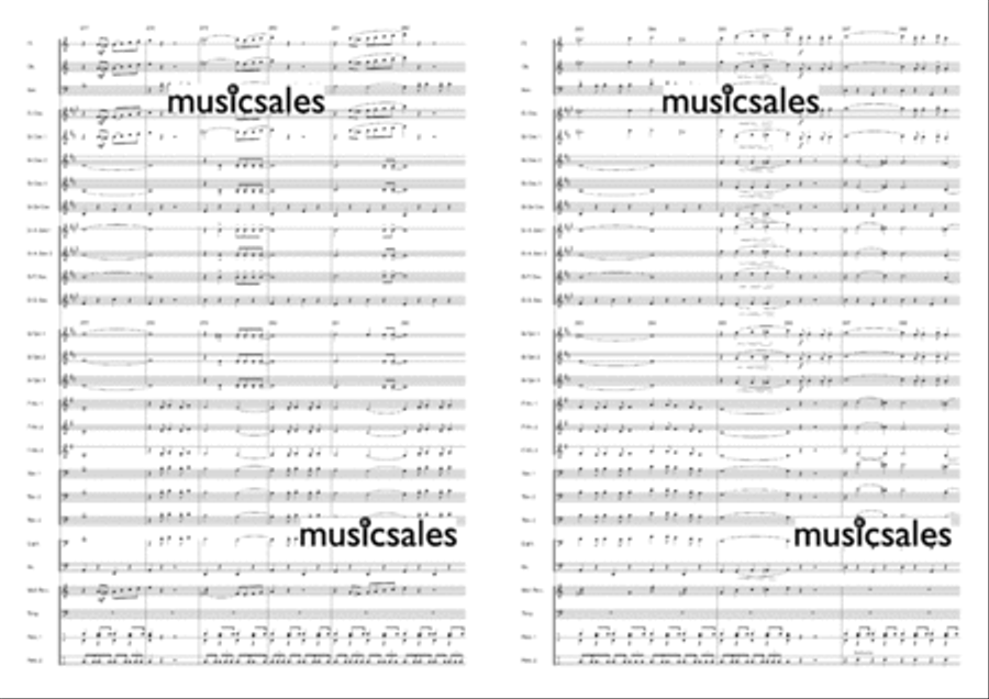 The Best of Charles Aznavour Concert Band scores gallery preview page 25