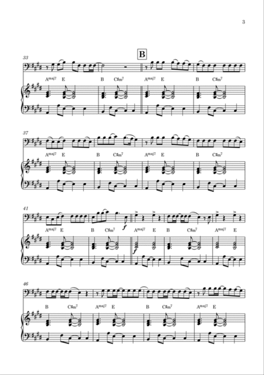 Anti-hero Piano scores gallery preview page 3