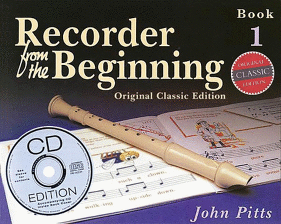 Recorder From The Beginning Book 1 Book/CD Classic