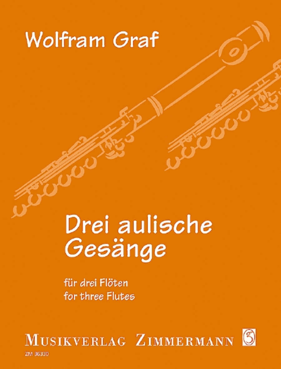 Drei aulische Gesänge Drei aulische Gesänge Flute Trio scores gallery preview page 1