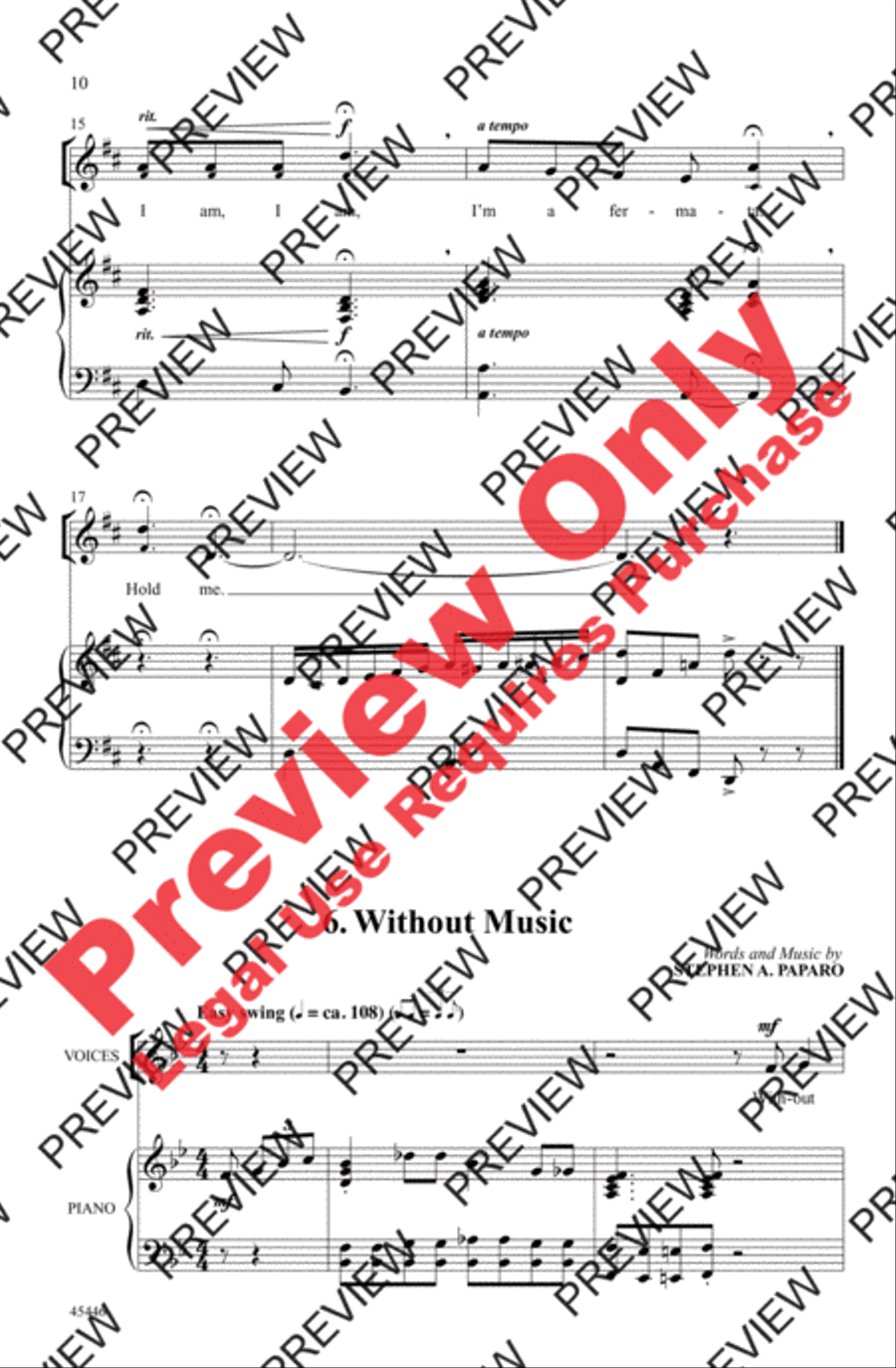 A Musical Pun-ology A Musical Pun-ology Unison Choir scores gallery preview page 10
