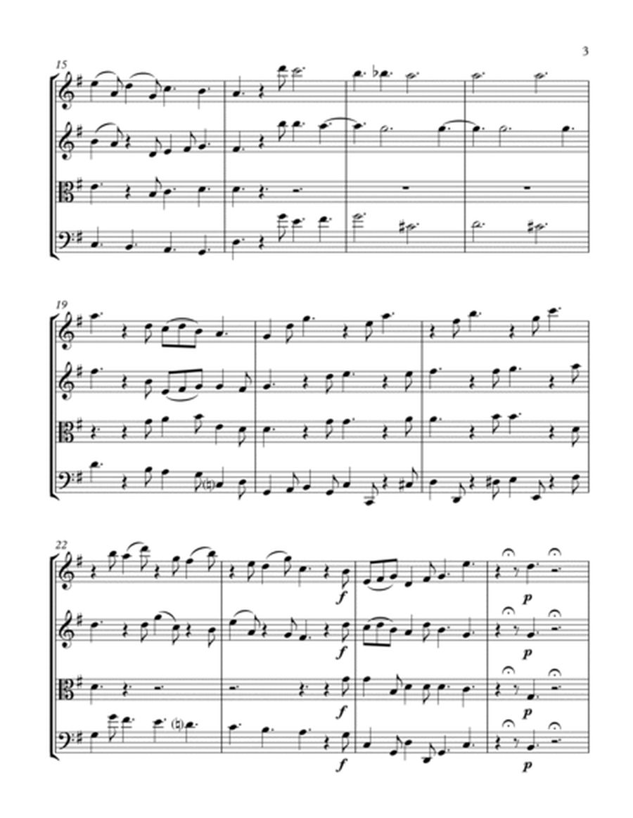 CHRISTMAS CONCERTO - PASTORALE - STRING QUARTET Concerto VIII Op. 6 No. 8, Fatto per la notte di nat image number null