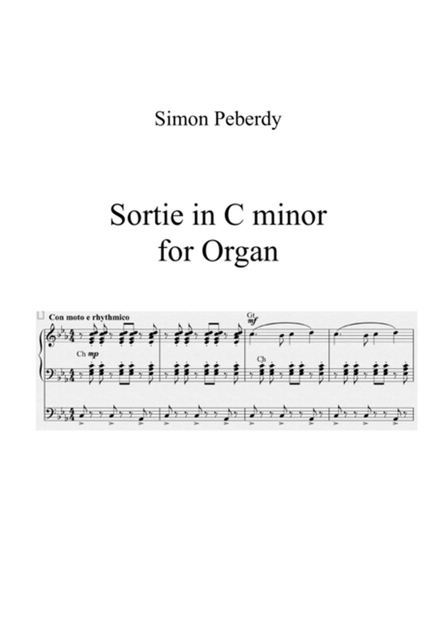 Organ Sortie in C minor