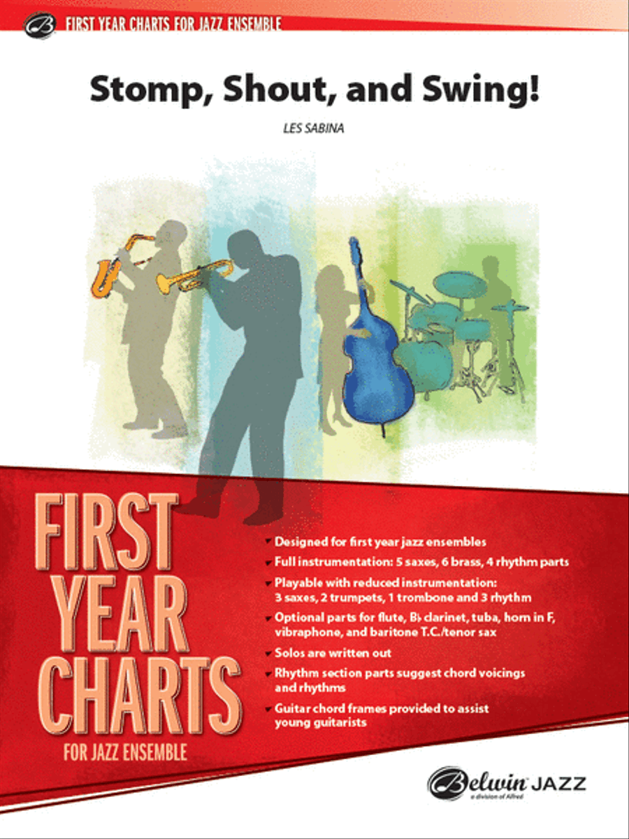 Shout, Stomp, and Swing! Jazz Ensemble scores gallery preview page 1