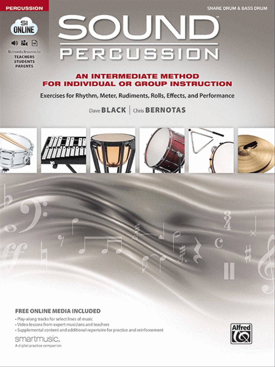 Sound Percussion (Snare/Bass Drum) Percussion Ensemble scores gallery preview page 1