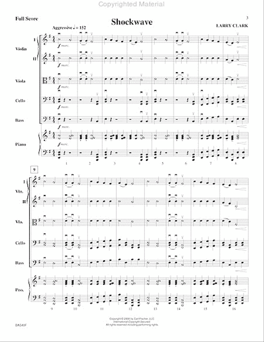 Shockwave String Orchestra scores gallery preview page 4