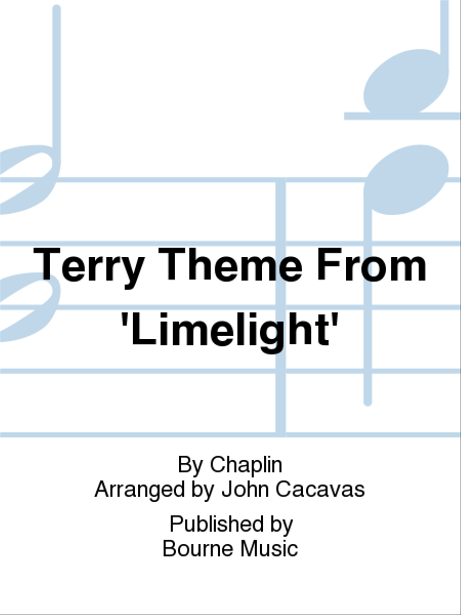 Terry Theme From 'Limelight' Concert Band scores gallery preview page 1