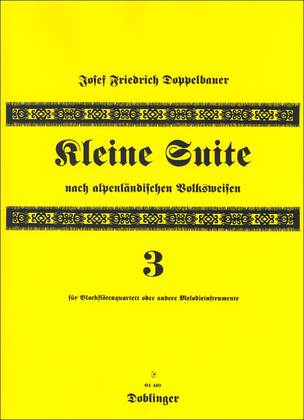 Book cover for Kleine Suite III
