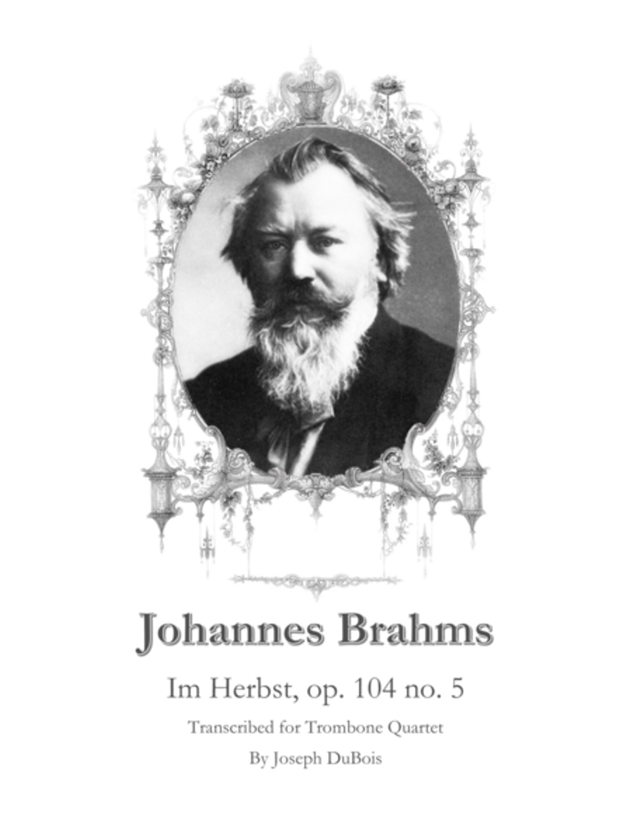 Im Herbst (In Autumn) Brass Ensemble scores gallery preview page 1