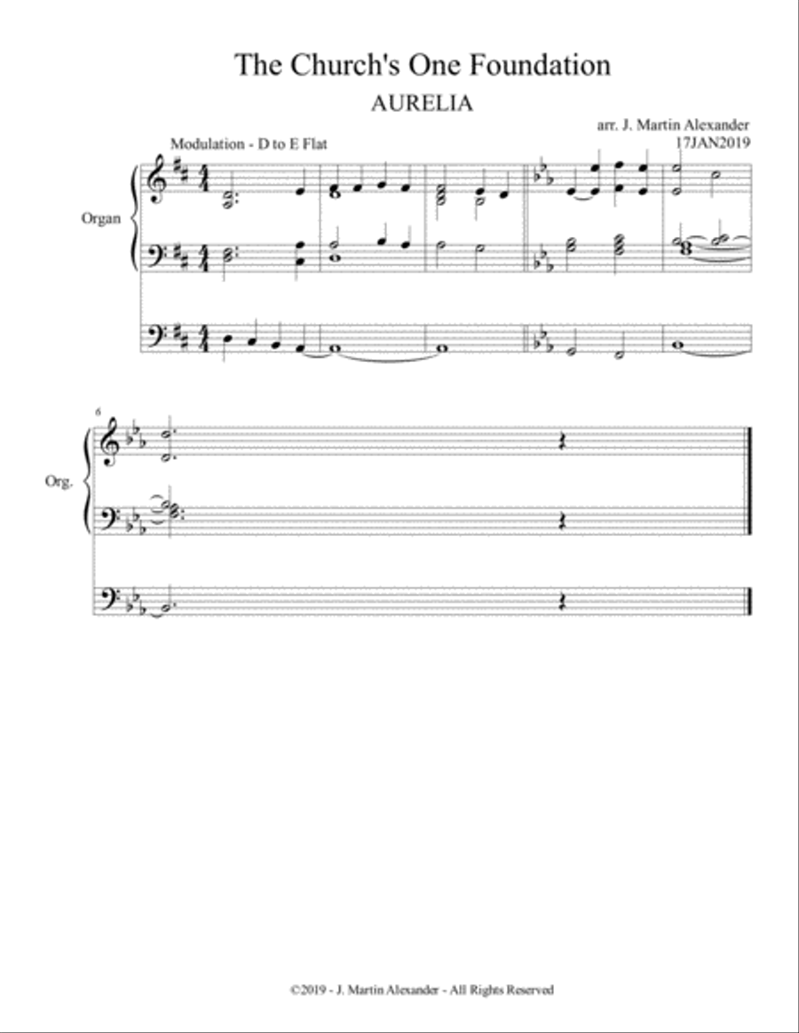 Hymn Introductions and Modulations - Book XVII Organ Solo scores gallery preview page 4