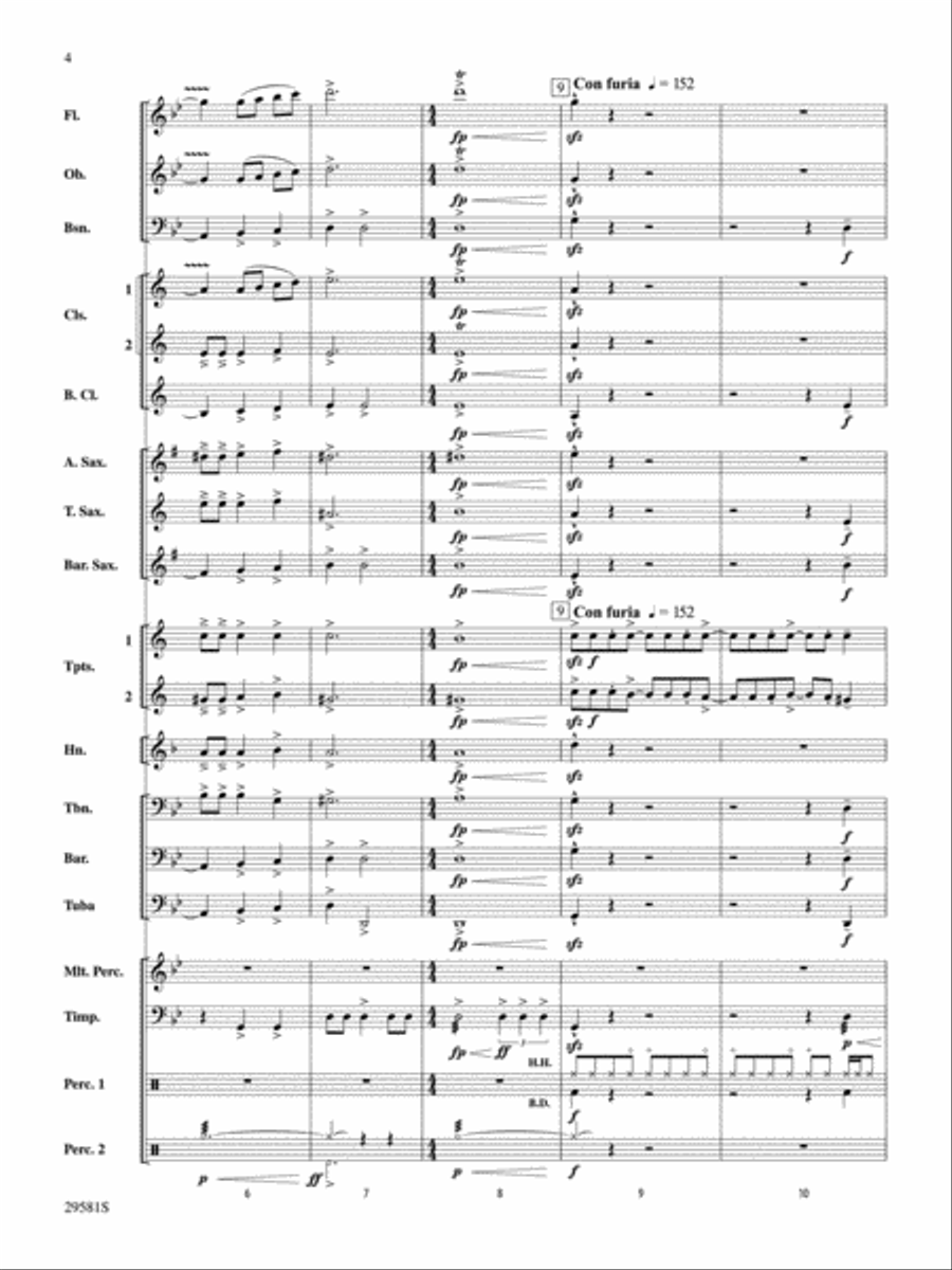 The Temple of Ka Uka Concert Band scores gallery preview page 3