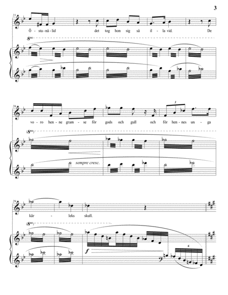Säf, säf, susa, Op. 36 no. 4 (A major)
