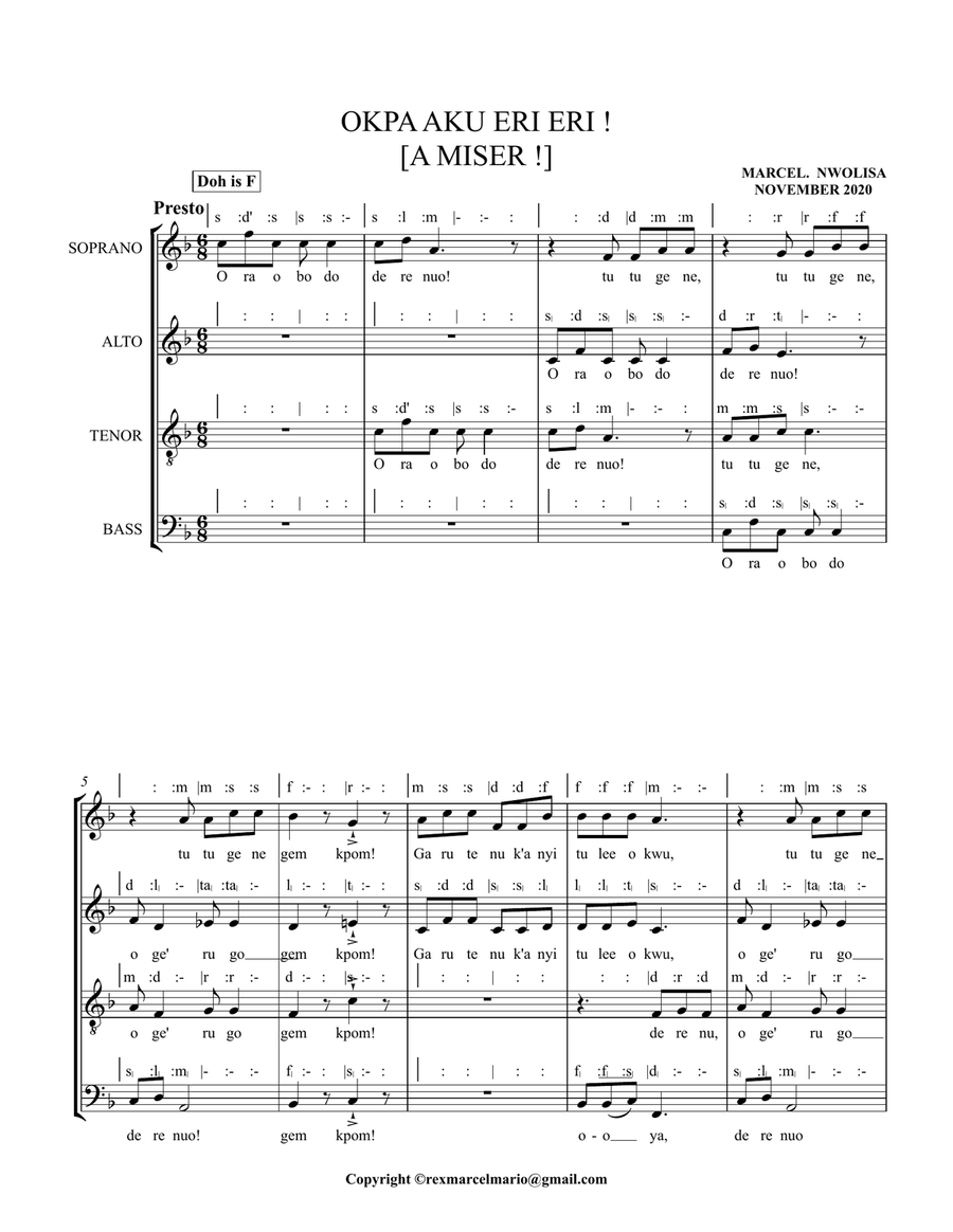 ỌKPA AKỤ ERI ERI [A MISER]