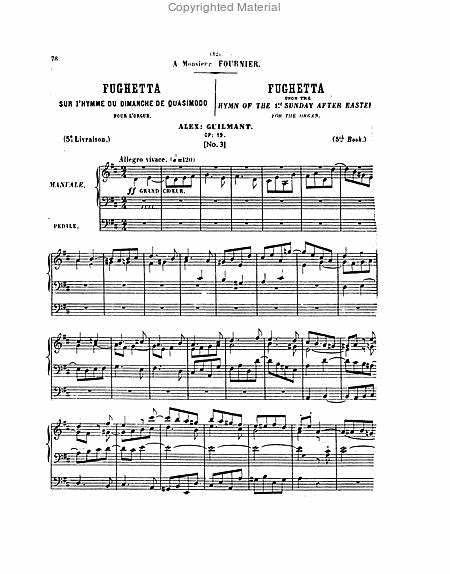 The Organ Music of Alexandre Guilmant, Volume 1