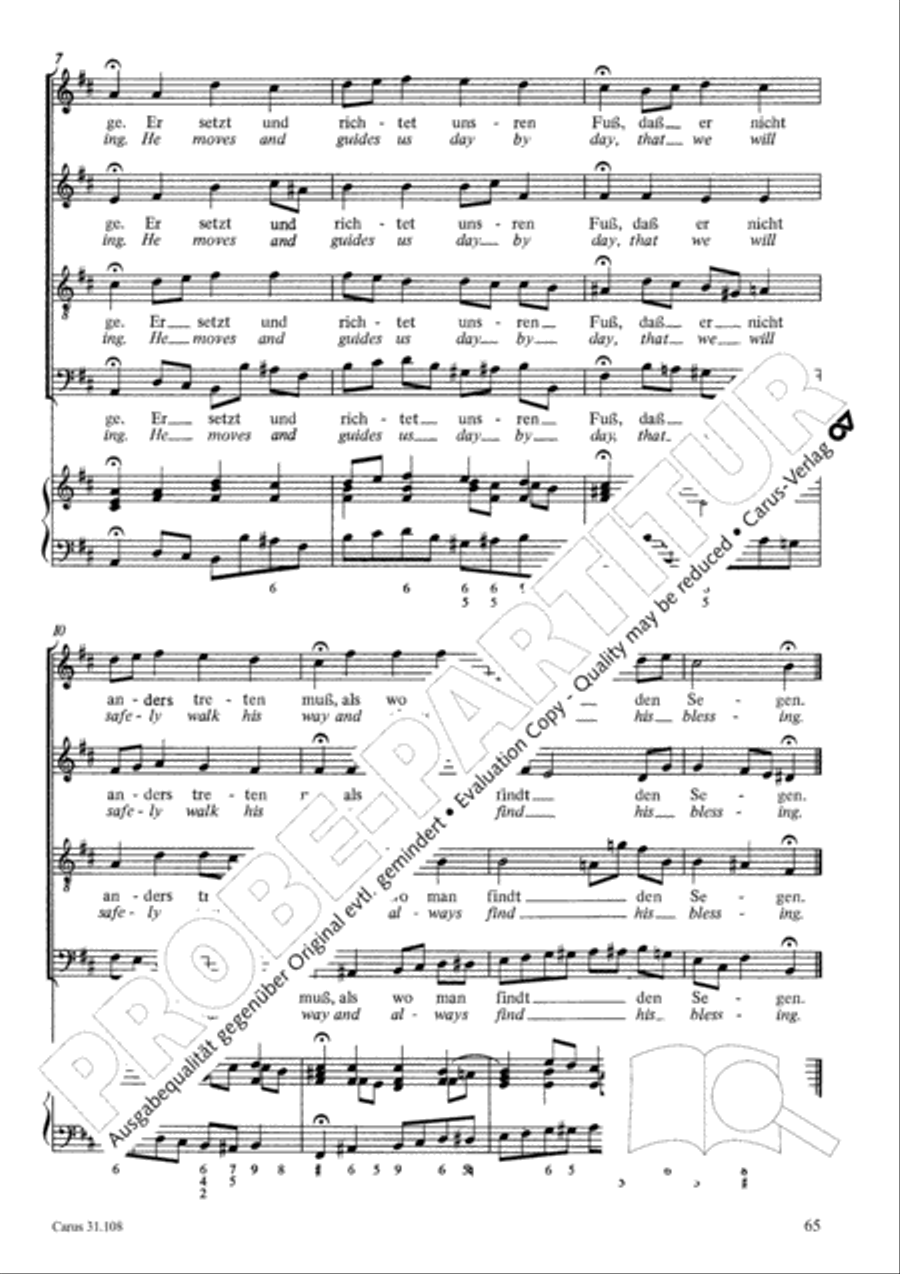 Now it is good, that I am leaving (Es ist euch gut, dass ich hingehe) ATB scores gallery preview page 66