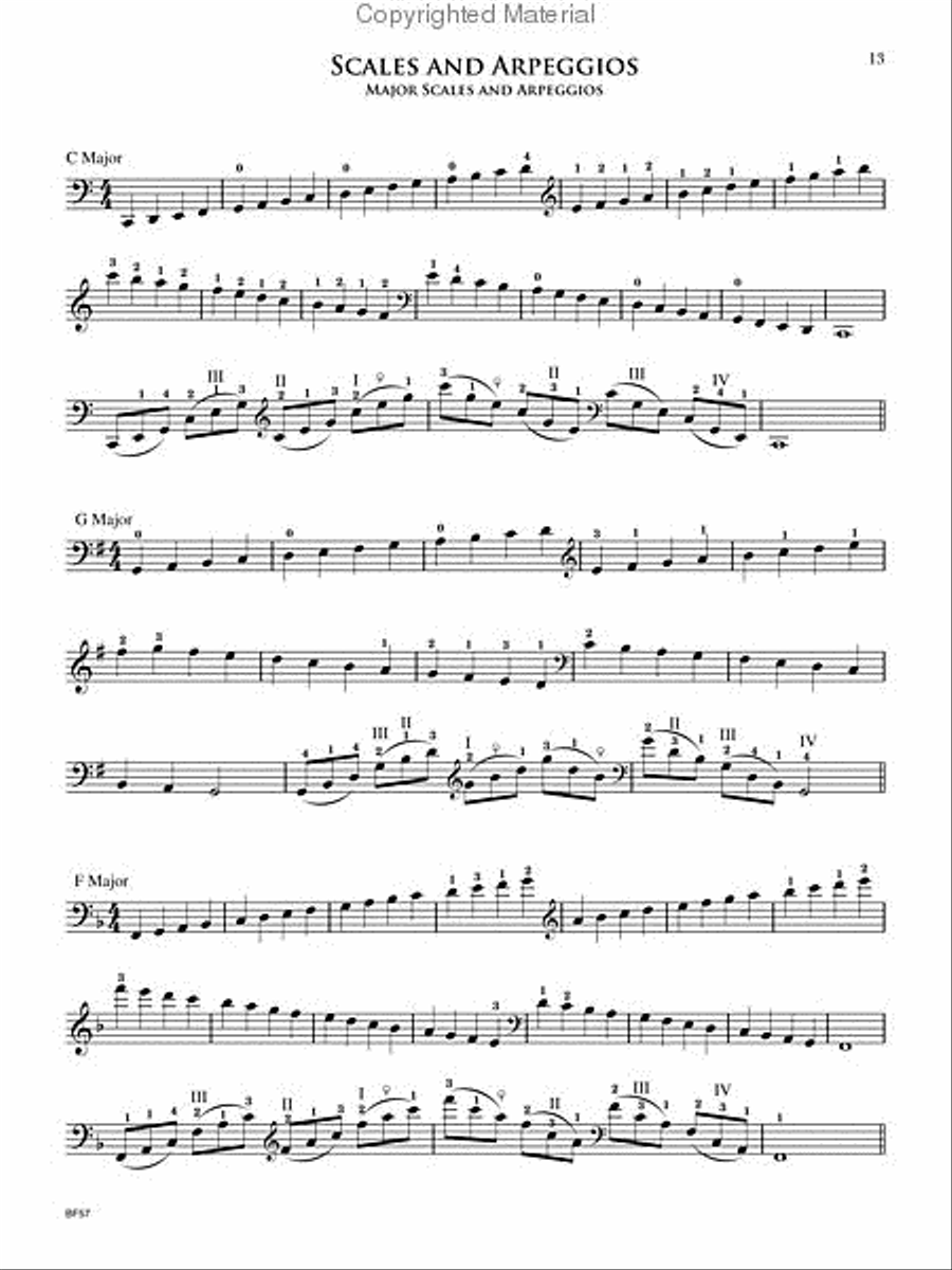 Protocol: A Guide to the Collegiate Audition Process for Cello Piano scores gallery preview page 2