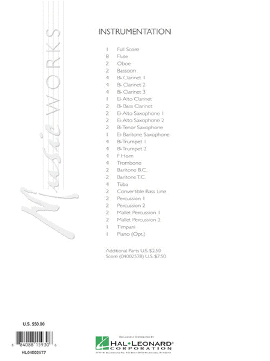 Into the Clouds! Concert Band scores gallery preview page 9