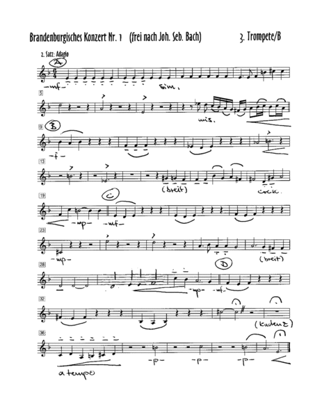 Brandenburg Concerto No.1 F Major - Adagio image number null