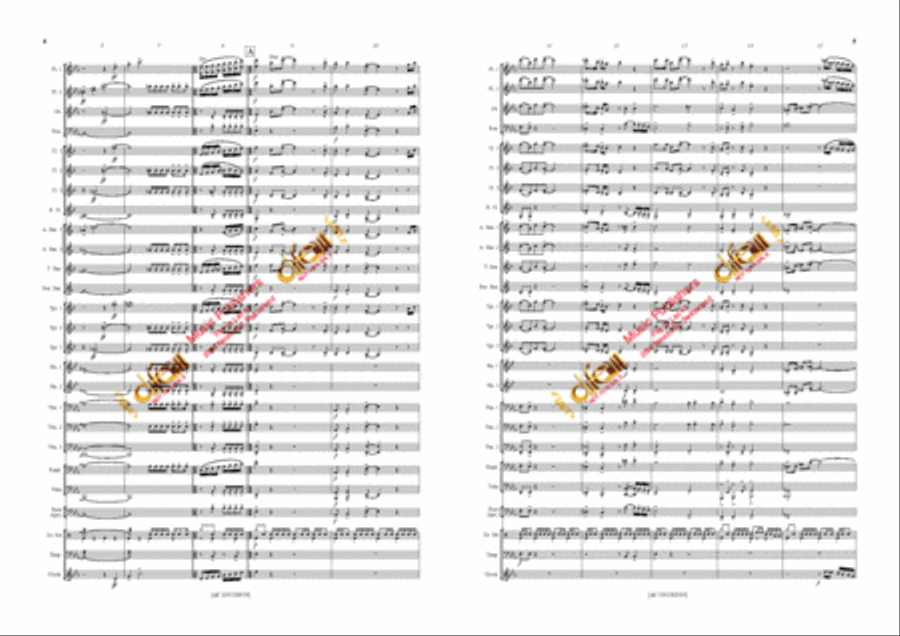 A-Team Concert Band scores gallery preview page 3