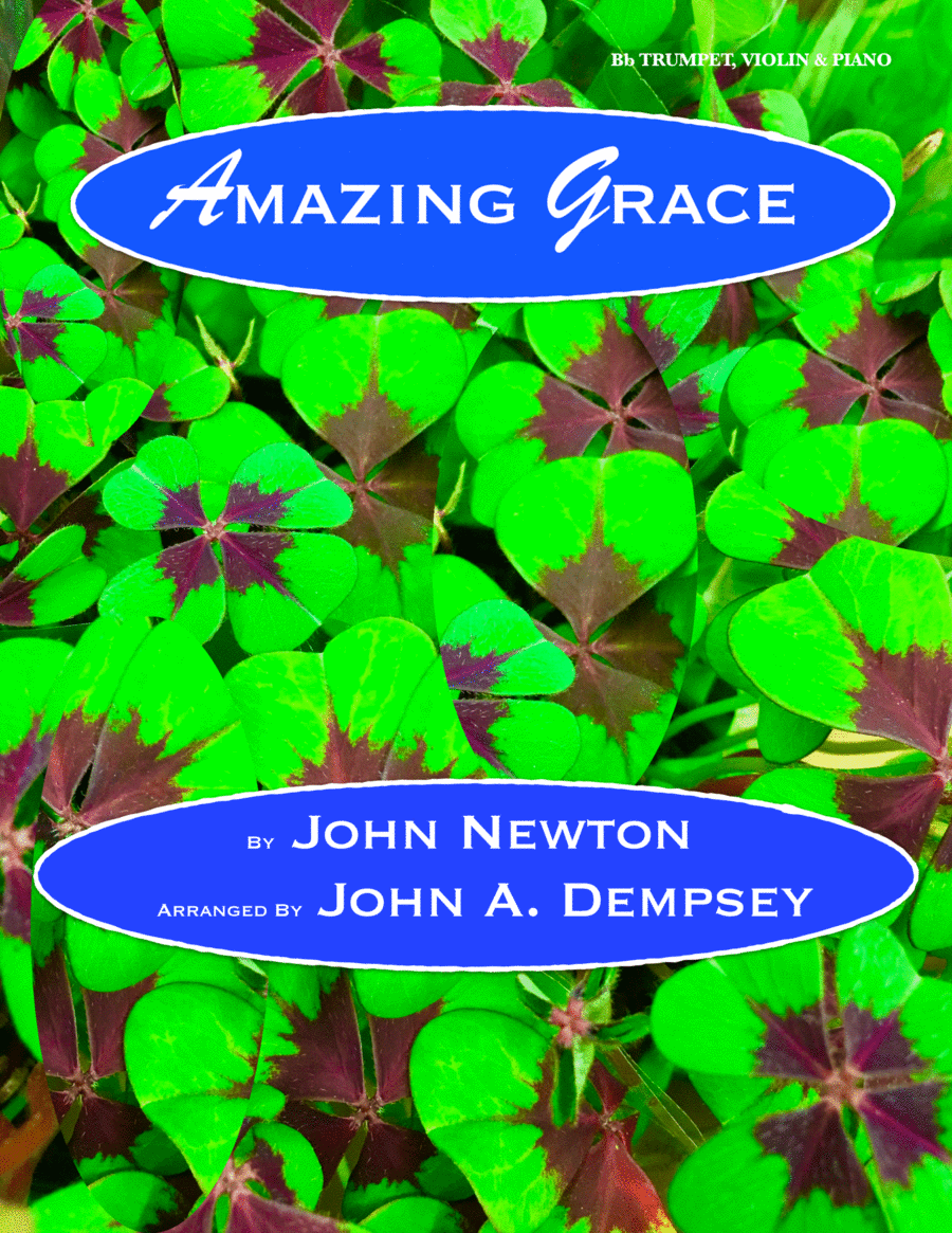 Amazing Grace (Trio for Trumpet, Violin and Piano) image number null
