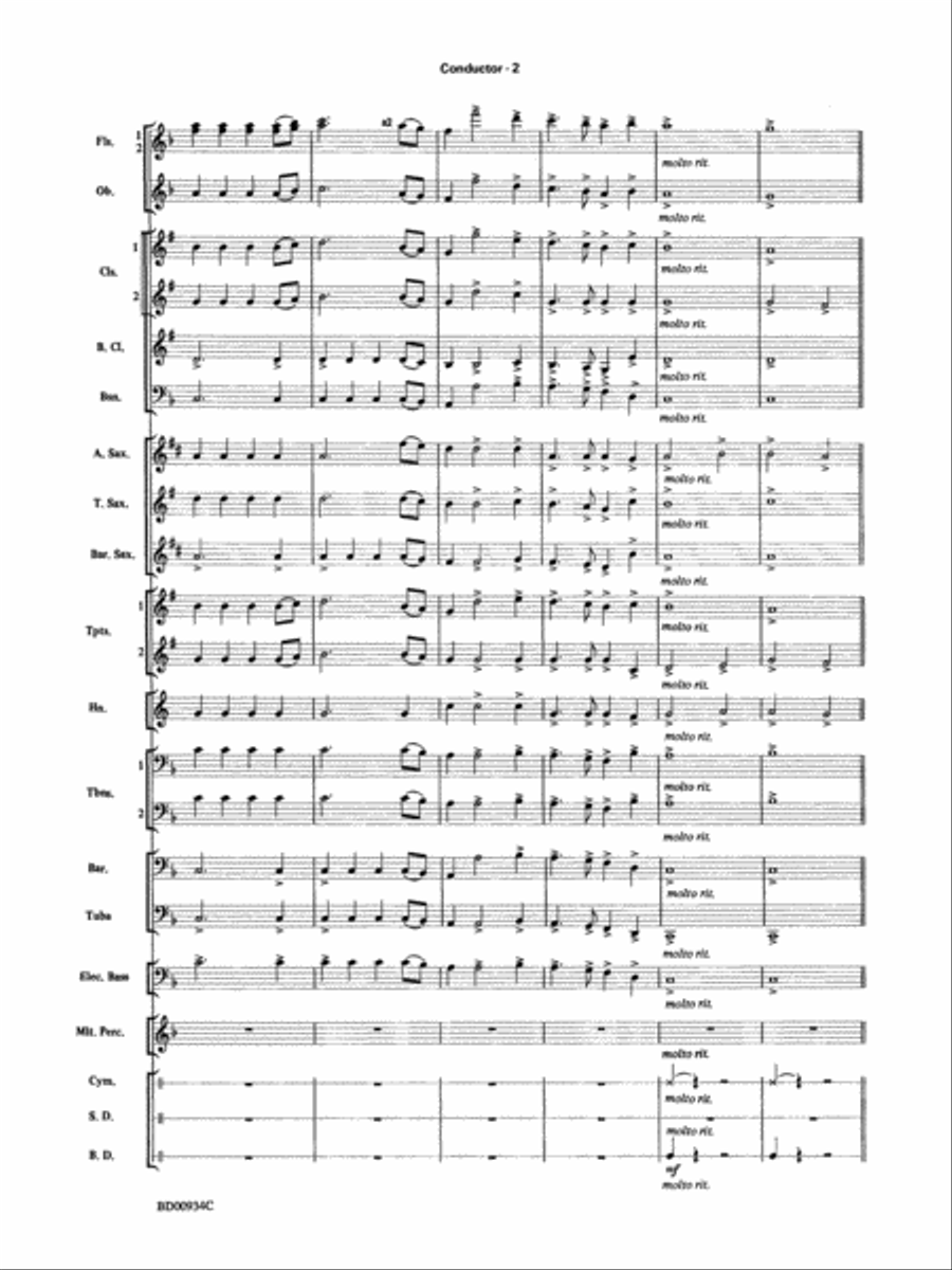 Christmas Magic: Score Christmas Magic: Score Concert Band scores gallery preview page 4