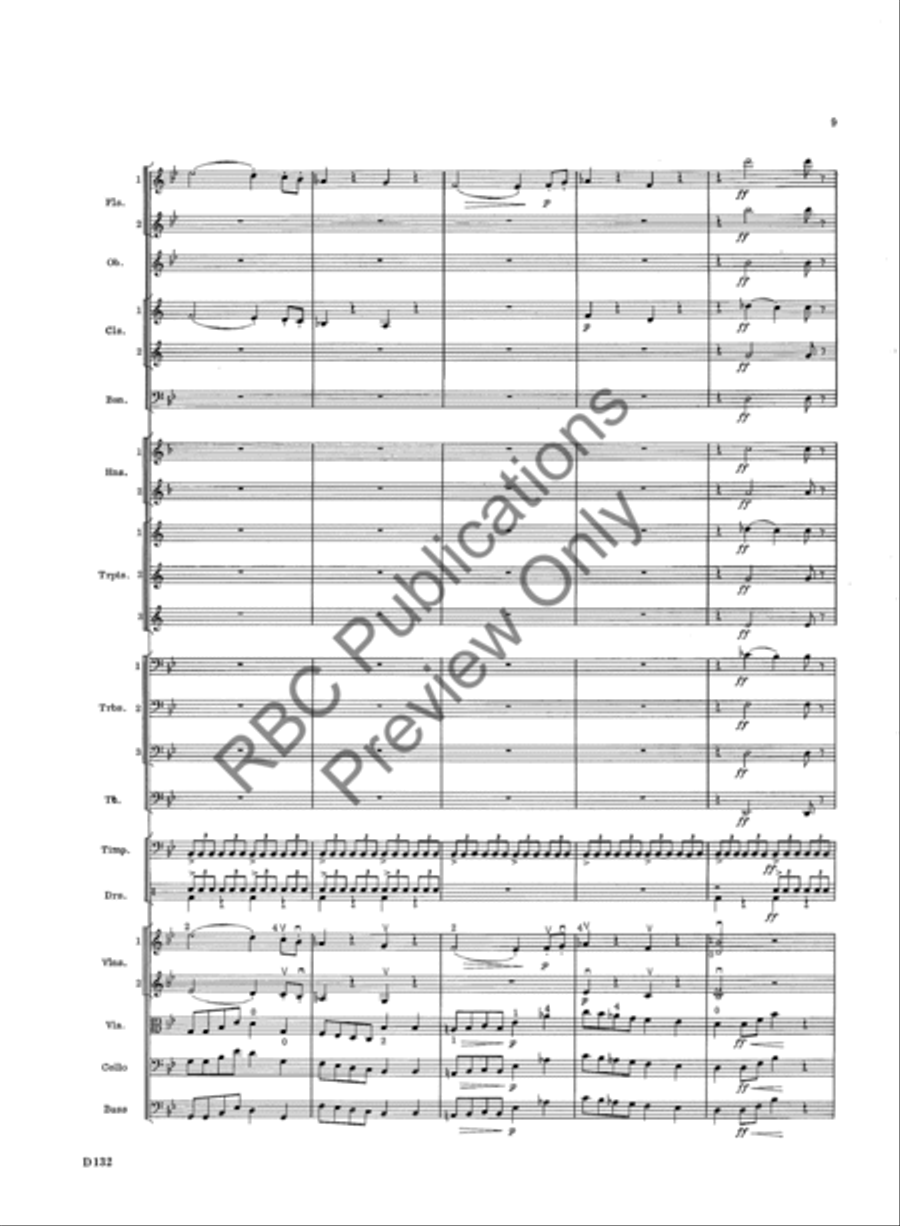 March To The Scaffold Full Orchestra scores gallery preview page 8