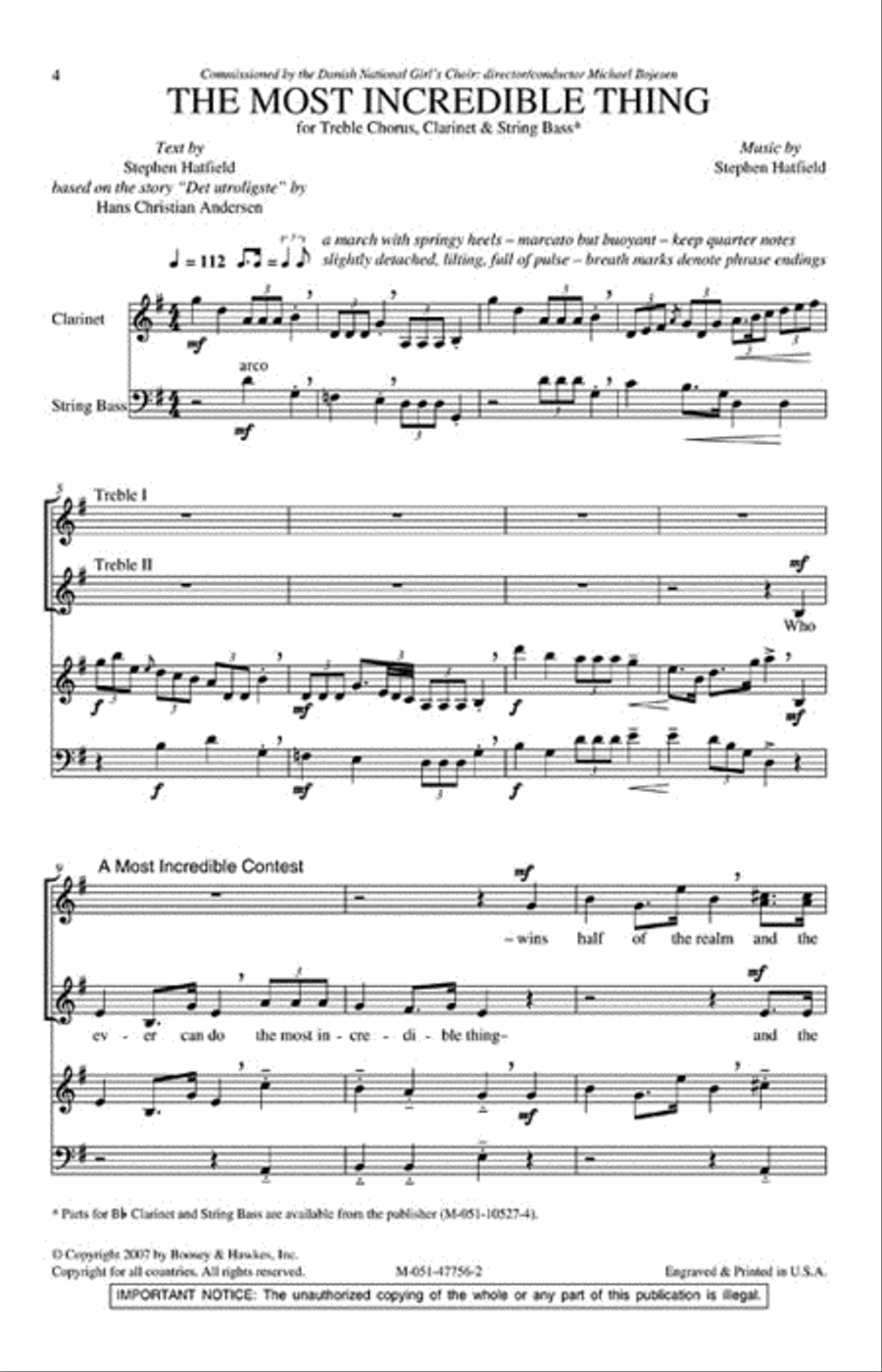 The Most Incredible Thing 3-Part scores gallery preview page 2